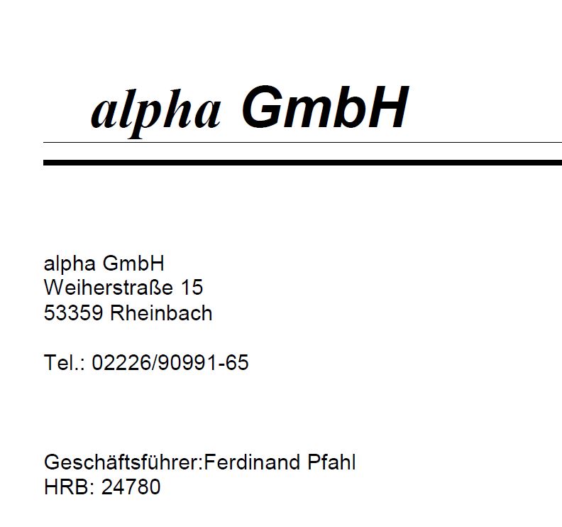 alpha GmbH